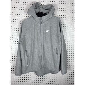Nike Tech woman’s zip up cropped hoodie size L